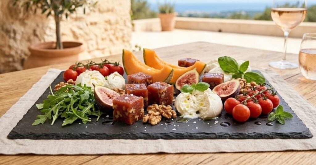 ingredientes frescos membrillo